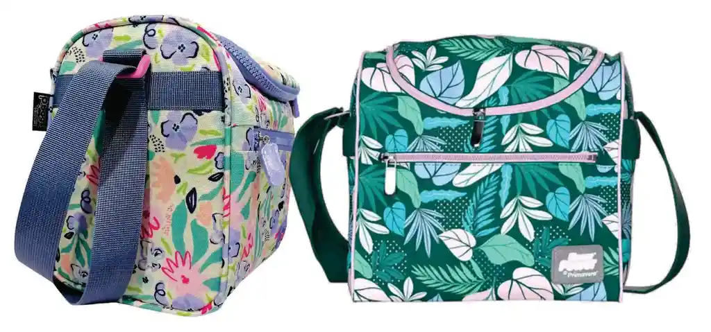 Lonchera Termica Para Mujer Flower Power Colores Surtidos