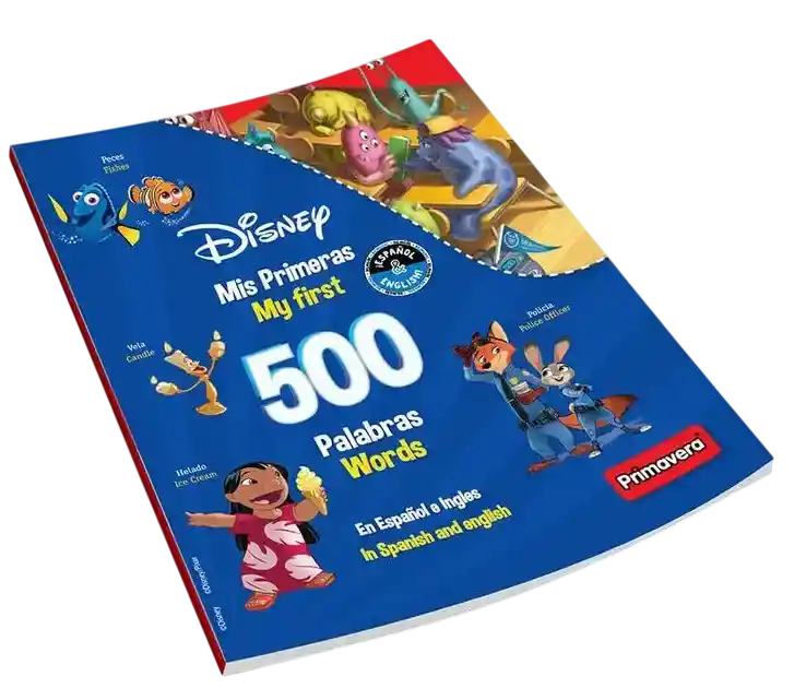 Libro Mis Primeras 500 Palabras Español - Inglés