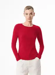 Camiseta S-rojo