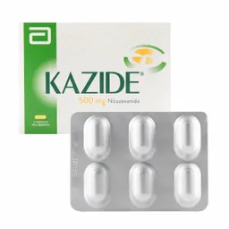 Kazide (500 mg) 6 Tabletas