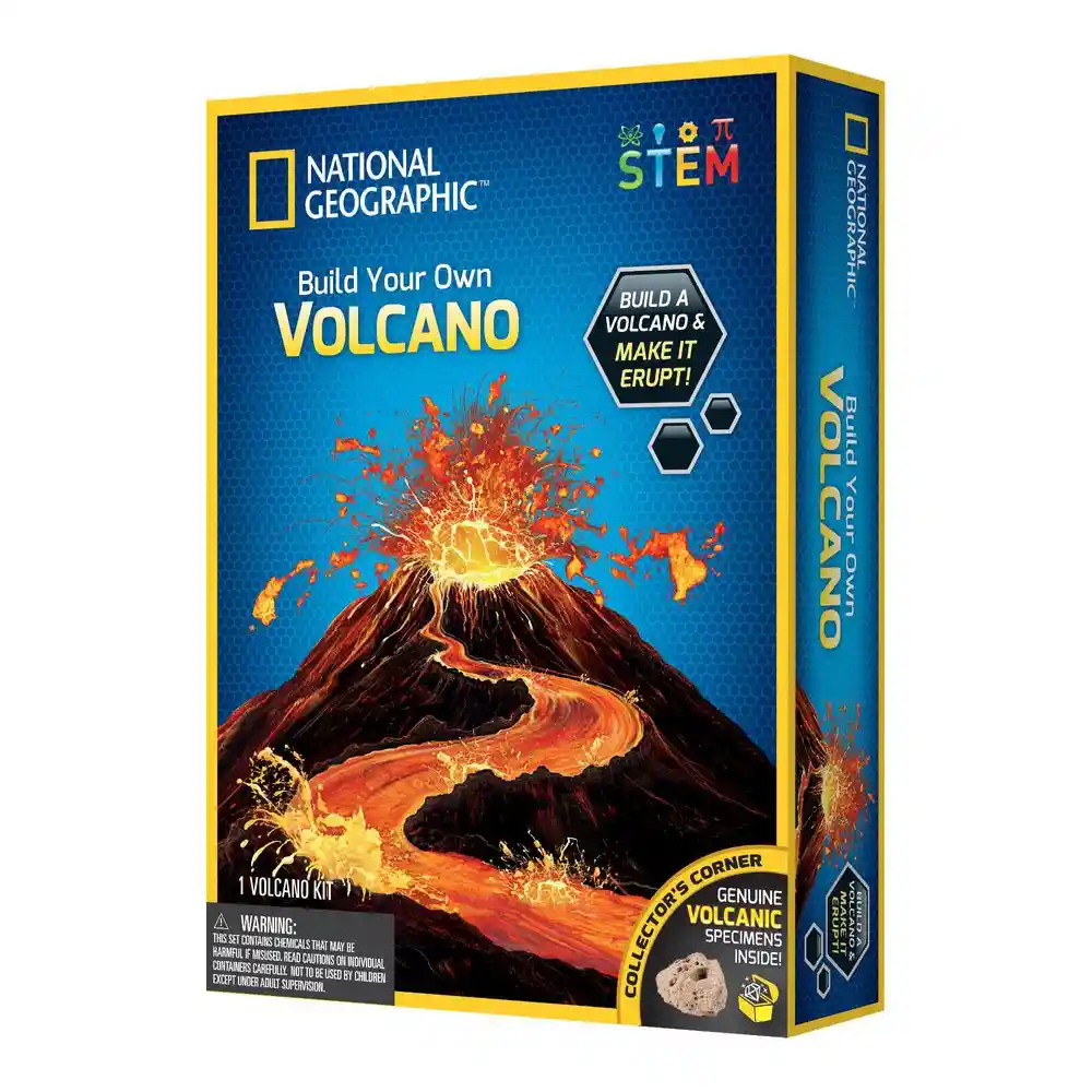 Kit de Ciencia Del Volcán National Geographic National Geographic