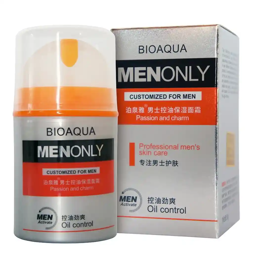 Crema Facial Masculina Control Grasa