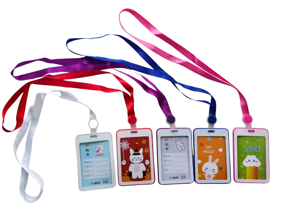 Porta Carnet De Plastico Colores Surtidos X 1