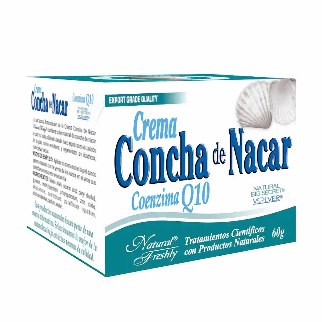 Natural Freshly Crema Concha de Nacar