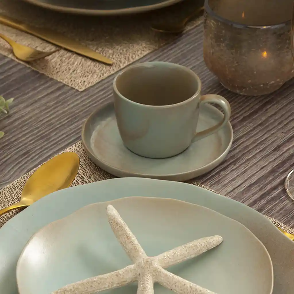 Ambiente Gourmet Set Pocillo y Plato Turque