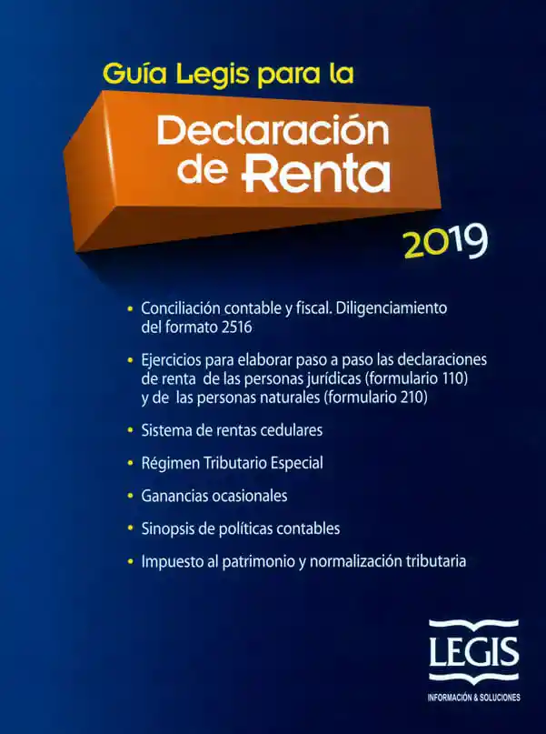Guía Legis Para La Declaración de Renta 2019 44ª Edición