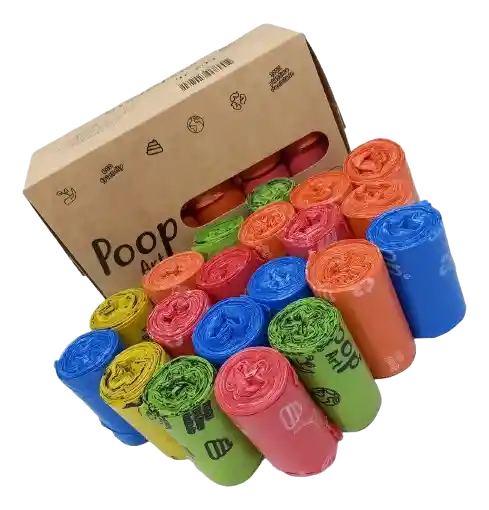 Bolsas Biodegradable Sanitaria 300 Und Color 20x25 Cm 1 Caja