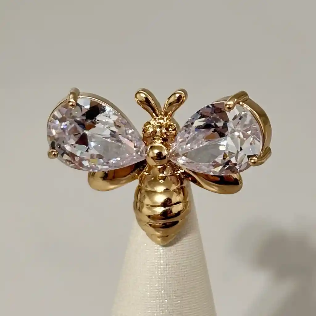 Broche-prendedor Abeja