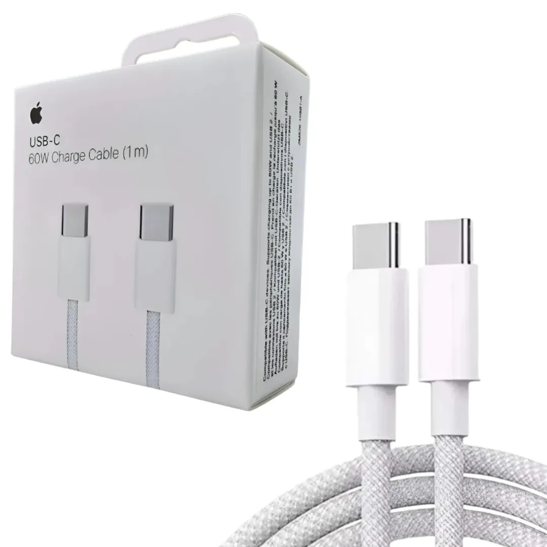 Cable Tipo C a Tipo C 60W Trenzado
