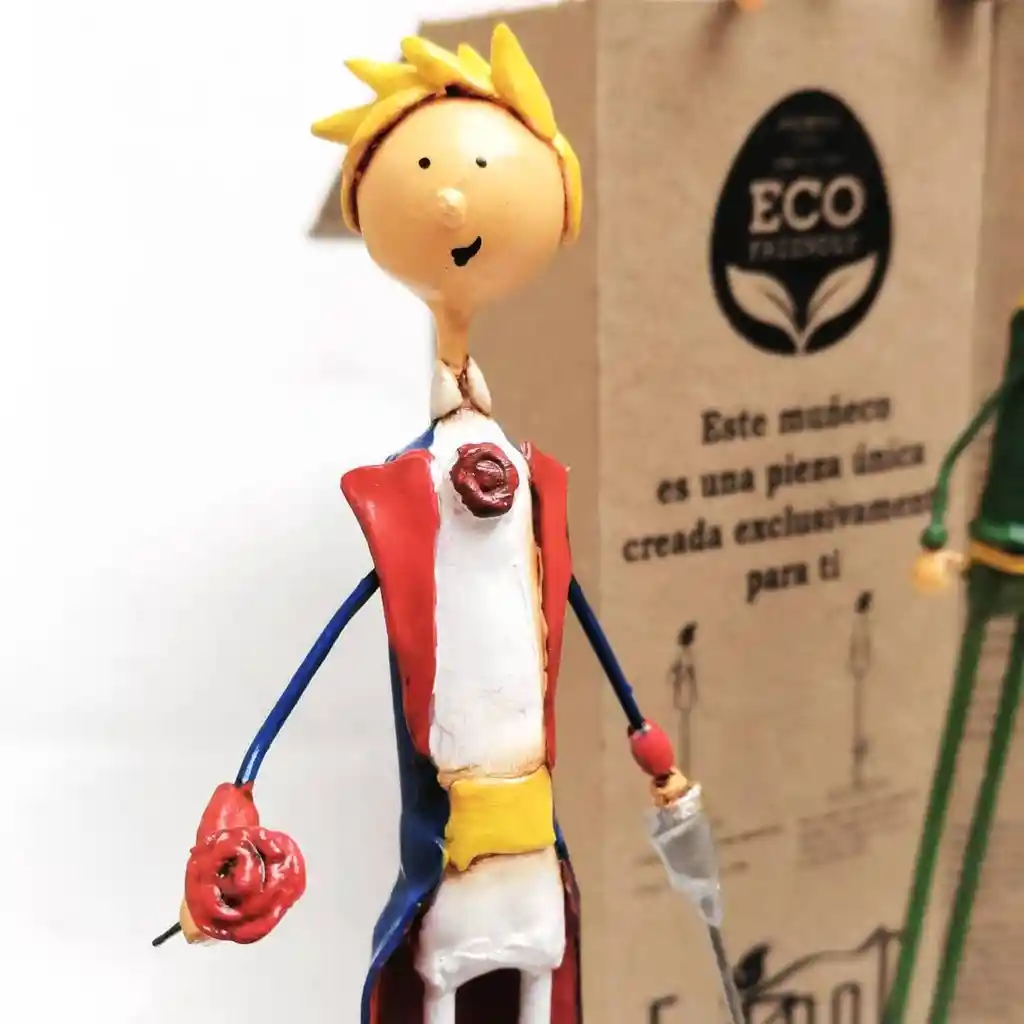 El Principito En Porcelanicrom – Escultura Decorativa Artesanal Regalo Especial