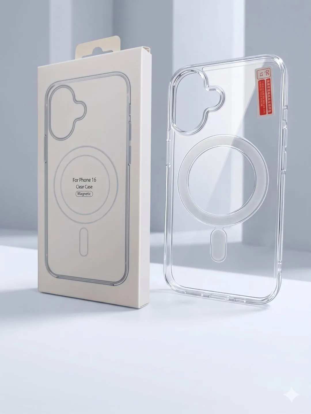 Forro Acrílico Magsafe Transparente iPhone 16