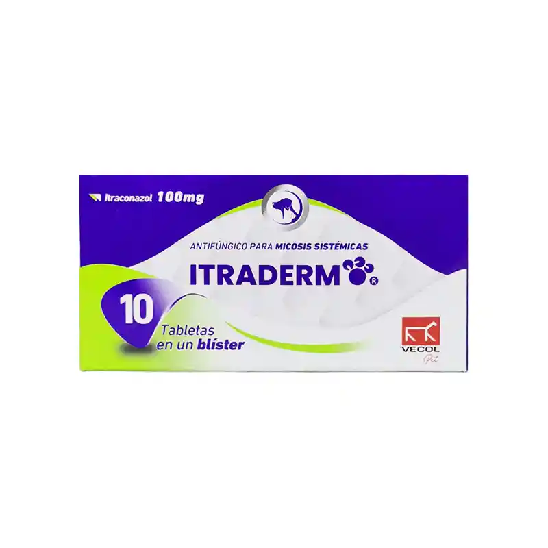 Itraderm 100 Mg Blister X 10 Tab