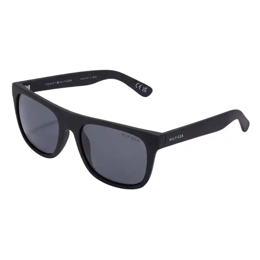 Gafas De Sol Tommy Hilfiger X62073 Outlook Negro Marco Lentes Gris Oscuro Clásico 52mm