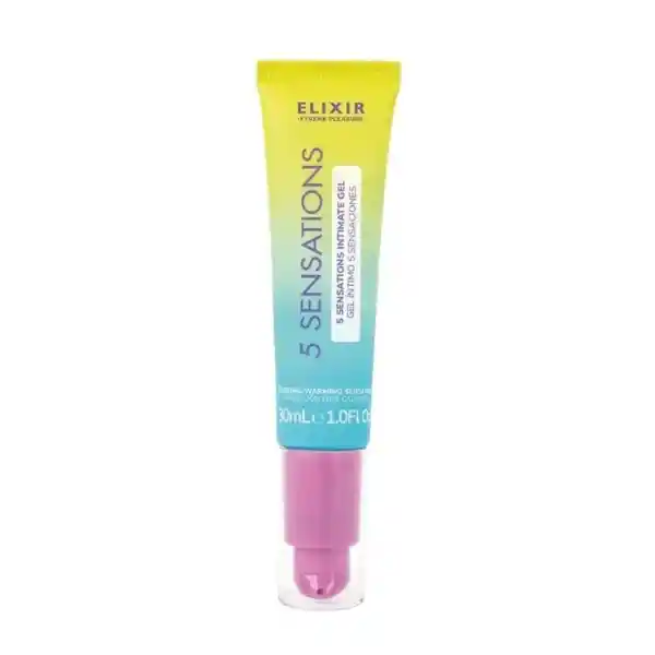 Lubricante 5 Sensaciones Elixir 30 Ml