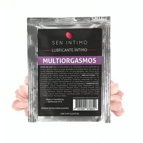 Multiorgasmos Sen Intimo 7 Ml