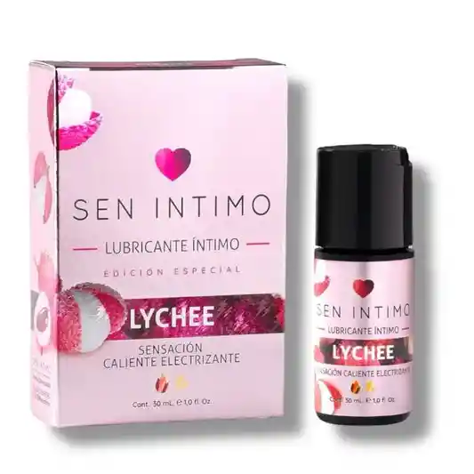 Lubricante Lychee Caliente Y Electrizante X 30ml Sen Intimo ( Al
