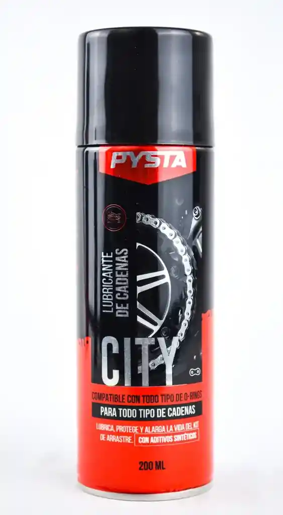 Lubricante De Cadena Para Moto Marca Pysta 200 Ml