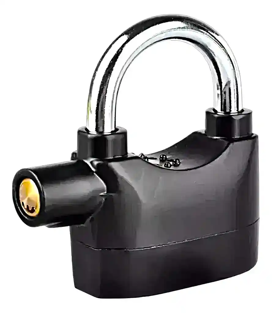 Candado De Seguridad Alarm Lock Con Alarma Para Moto Y Bicicleta