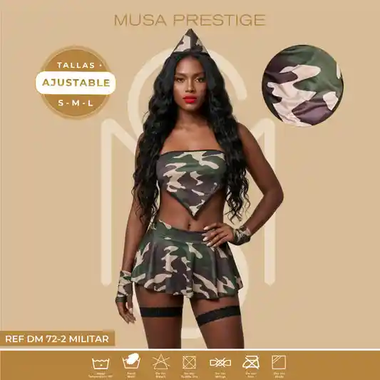 Disfraz Militar Dmm72-