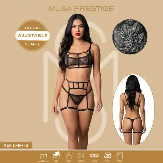 Lenceria Lmm Negro