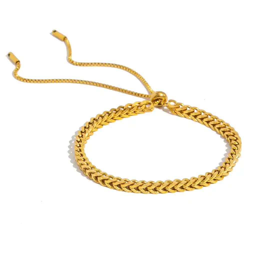 More Pulsera Ajustable Nudo Gold