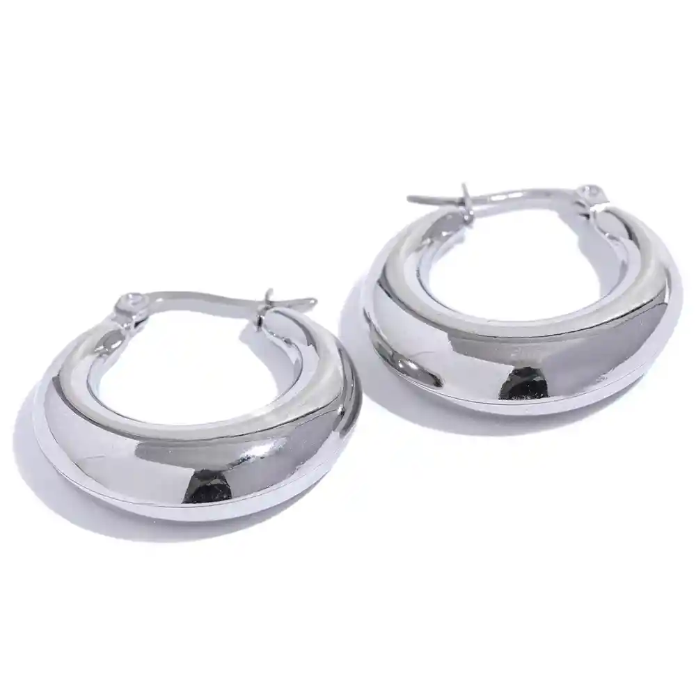 More Aretes 80's Silver