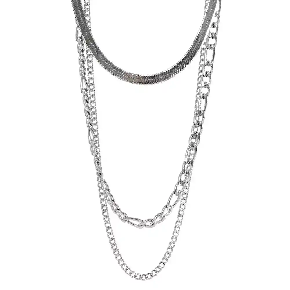 More Collar Capas Silver