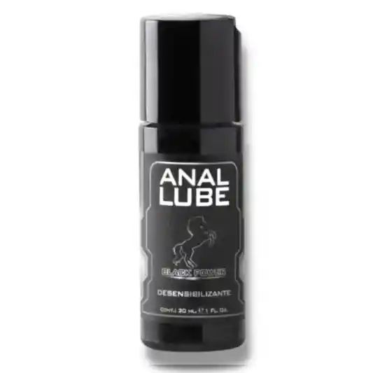 Lubricante Anal Lube X30ml Black Power