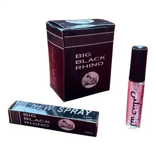 Docena De Rino Dorado Big Black Tamaño 5 Ml