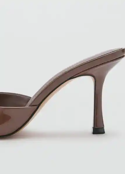 Sandalias Pepych Chocolate Talla 37 Mujer Mango