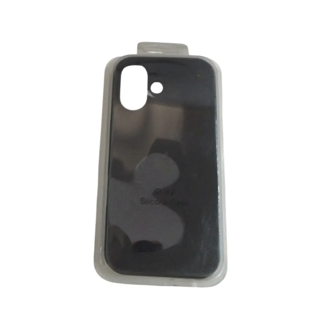 Forro Silicone Case Iphone 17 Negro