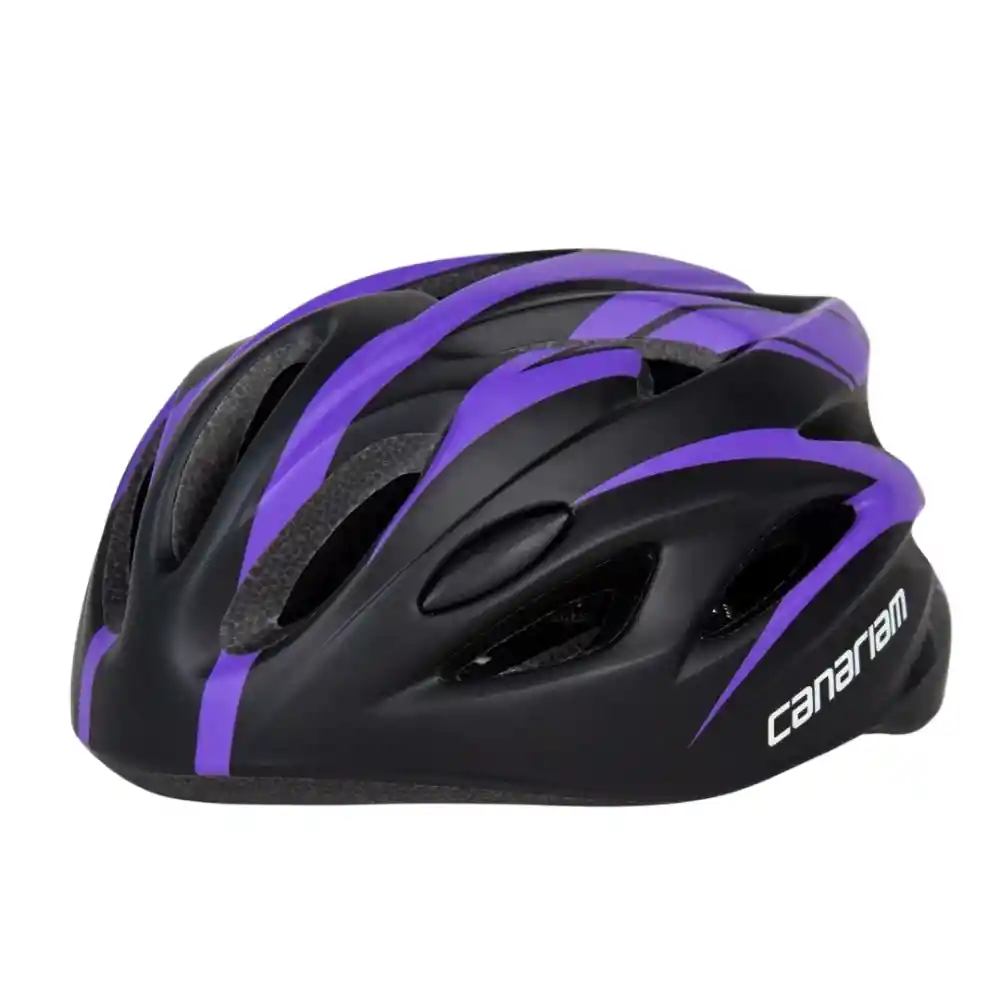 Casco Para Patinaje Nova Canariam Negro/morado Talla S