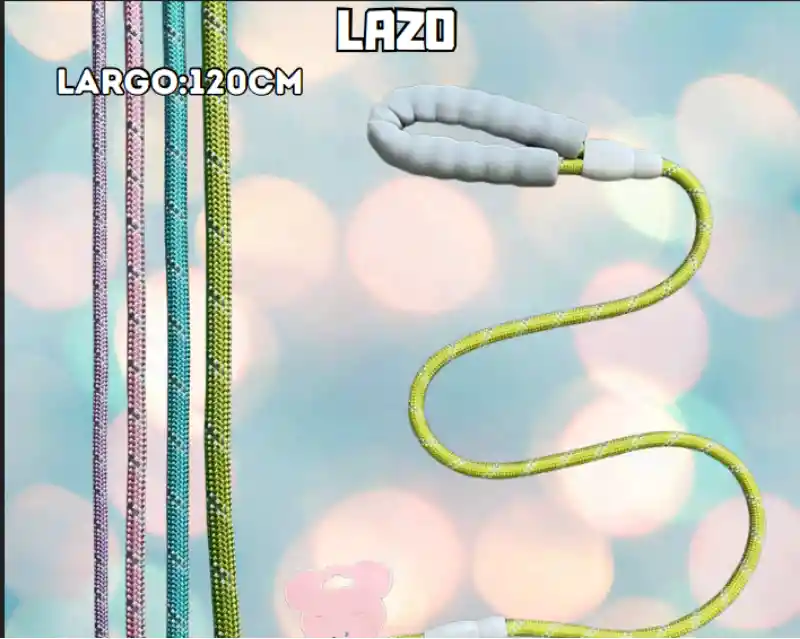 Lazo Unicolor Con Mango Suave