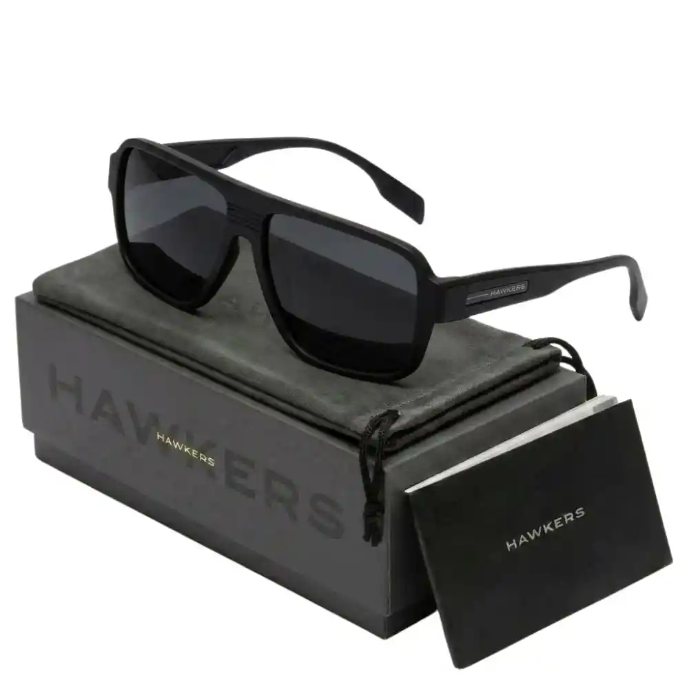 Gafas De Sol Hawkers Parlay Hpar22bgt0 Negro Mate Unisex Talla 58mm
