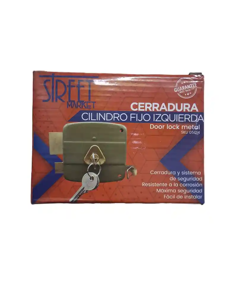 Cerradura Cilindro Fijo (campana) Izquierda Street Market (5r)