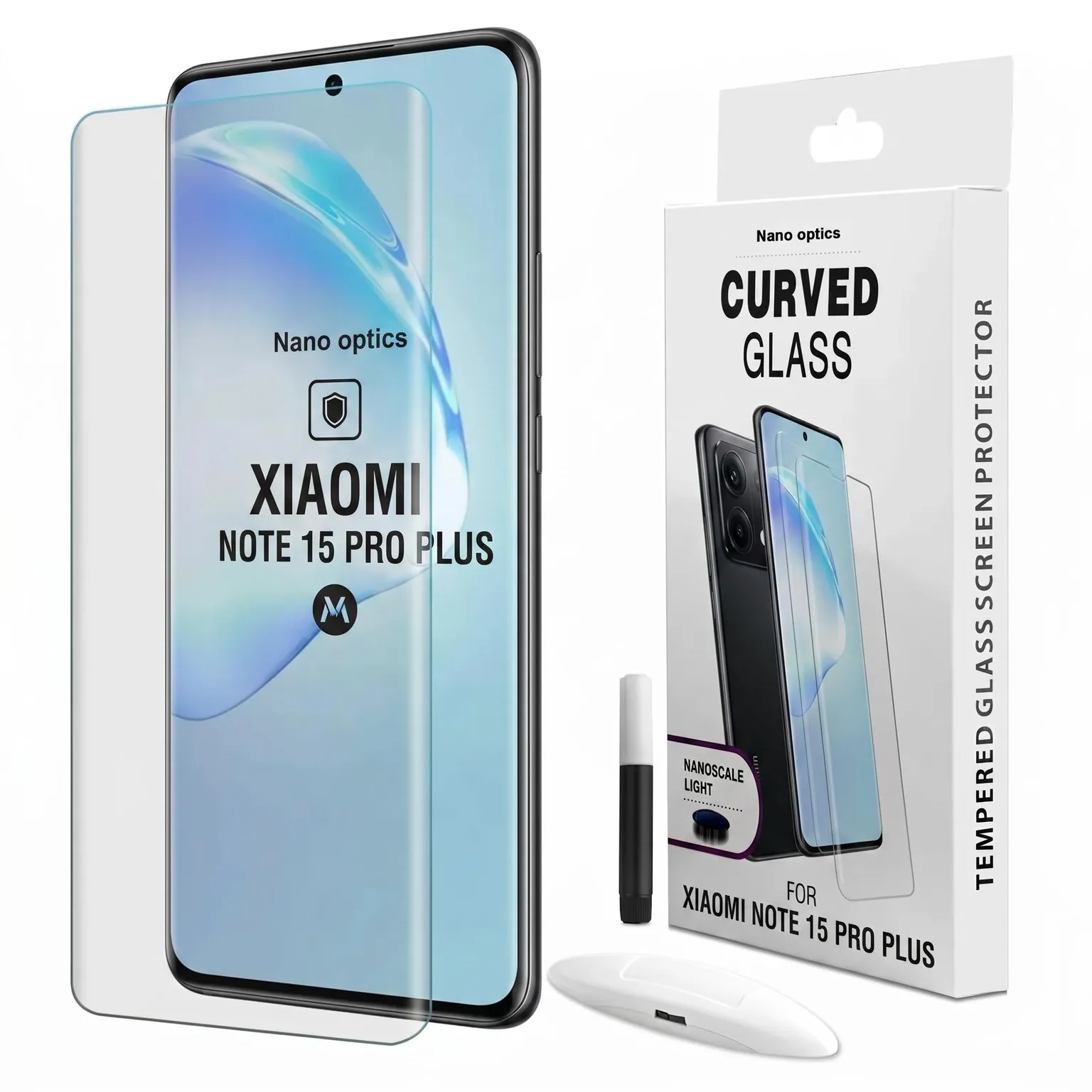 Vidrio Templado UV Xiaomi Note 15 Pro Plus