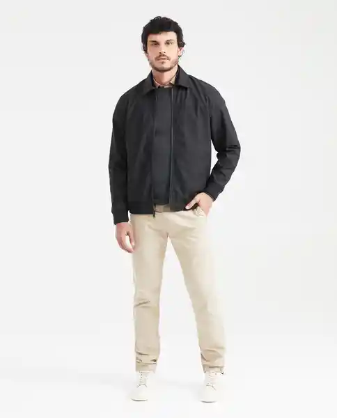 Chaqueta Double Neck Negro Sombrío Ultra Oscuro M Chevignon