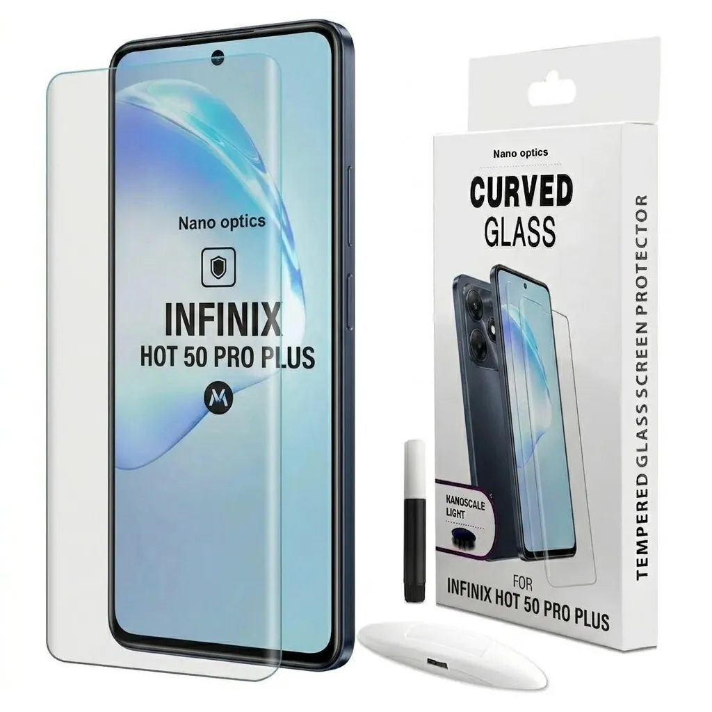 Vidrio Templado UV Infinix Hot 50 Pro Plus