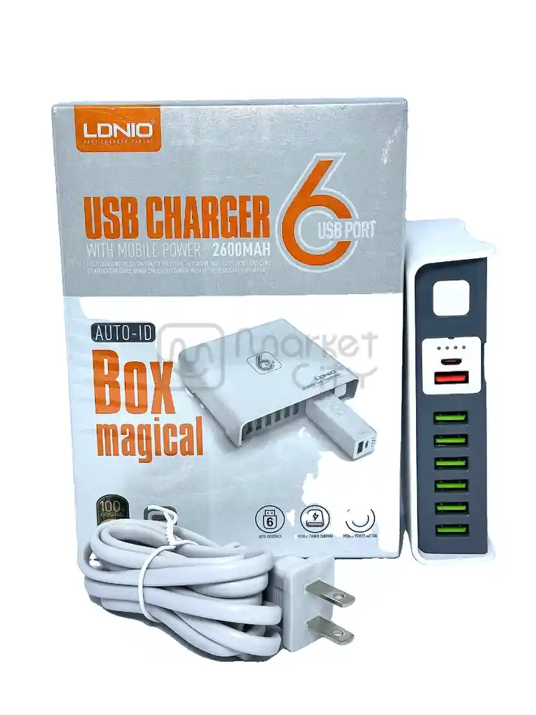 Multipuerto Usb Ldnio X6