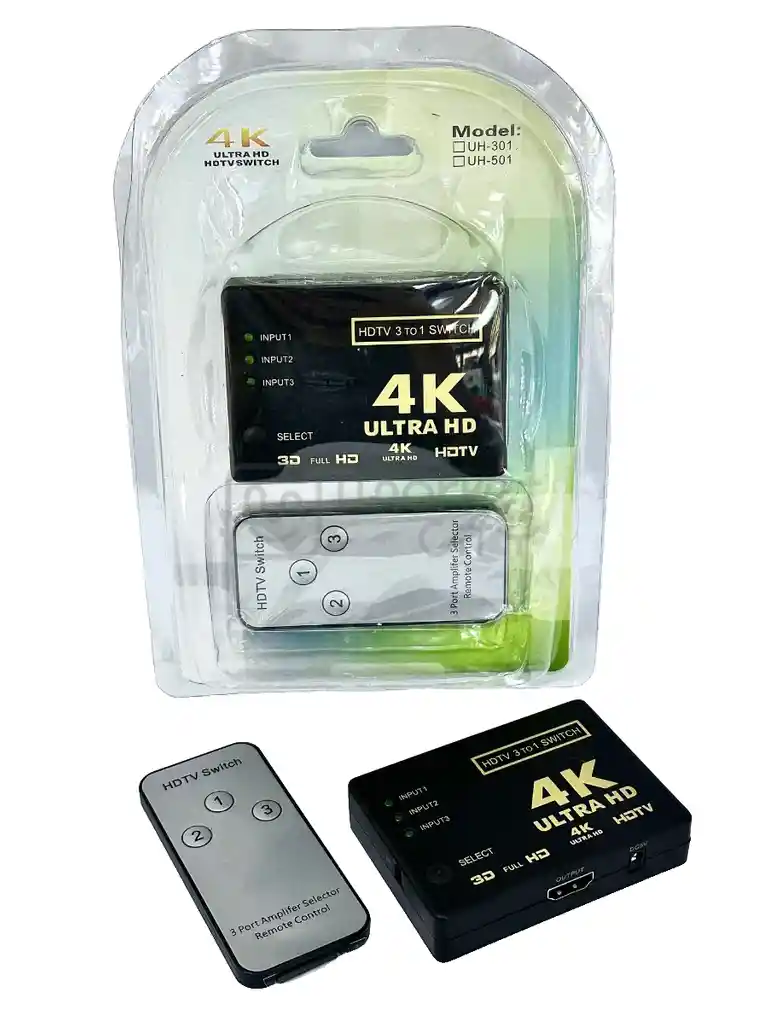 Multiplicador Hdmi 3 En 1
