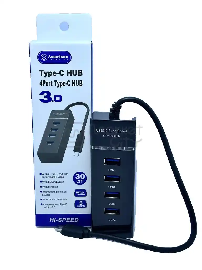Multilector Tpc - 4 Puertos Usb