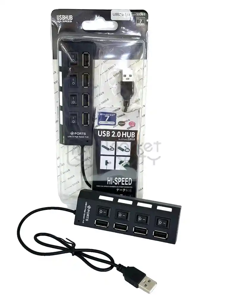 Multilector Hub Usb X4