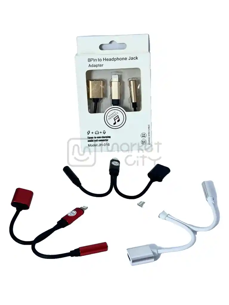 Convertidor Lightning (audio/carga)