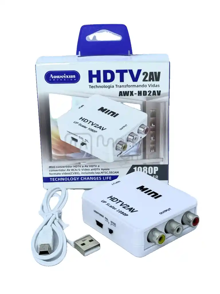 Convertidor Hdmi A Av