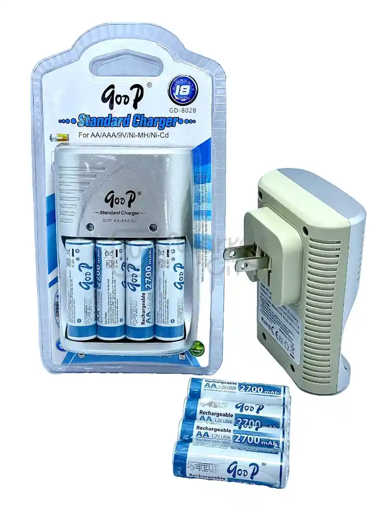 Cargador Batería Recargable