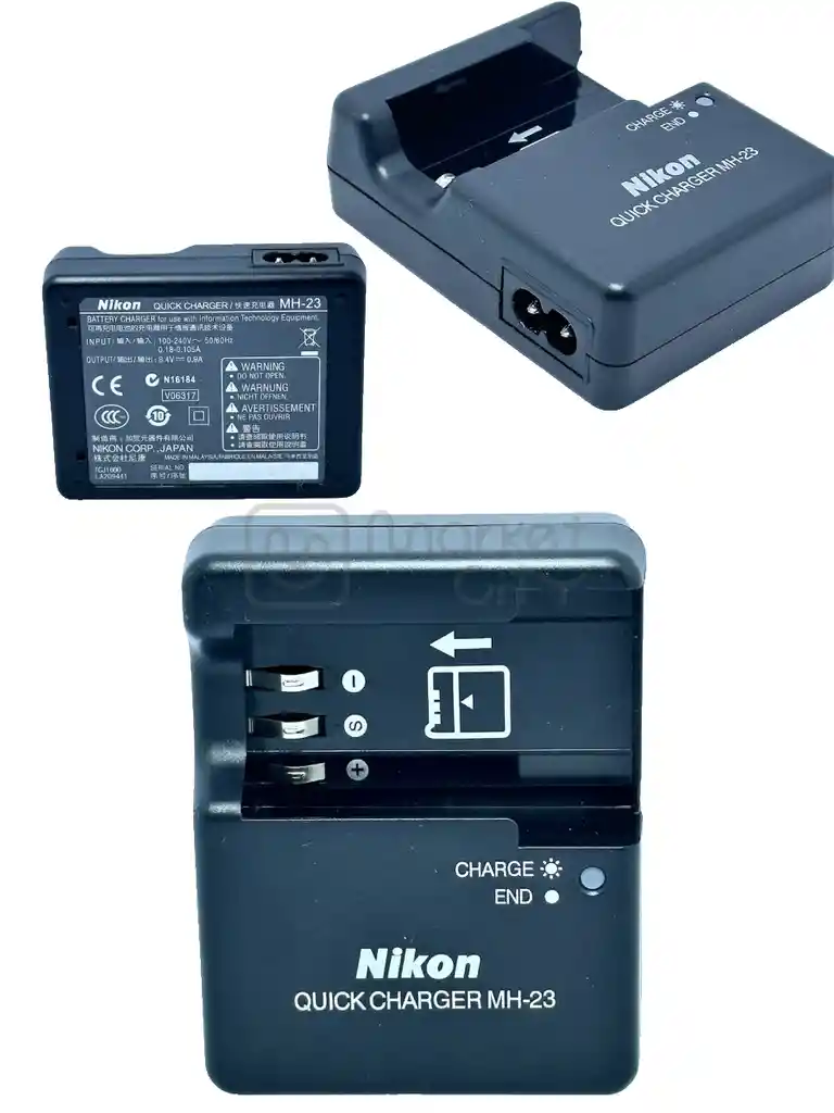 Cargador Batería Cámara Nikon