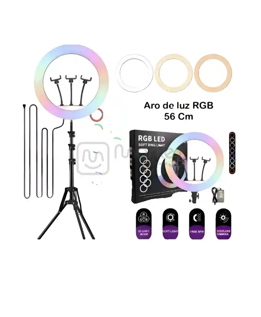 Aro De Luz Rgb 56pulgadas - Rappi