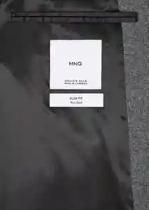 Abrigo Haki Gris Claro Vigoré Talla M Hombre Mango