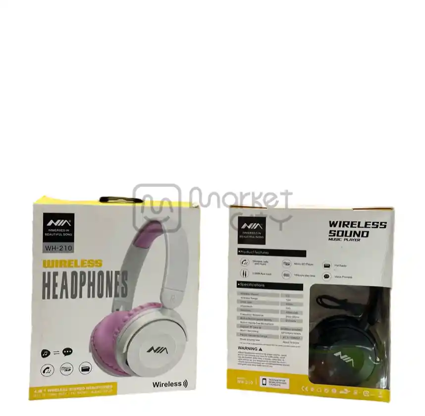 Diadema Nia Bluetooth/fm/micro Sd Ref: Wh-210