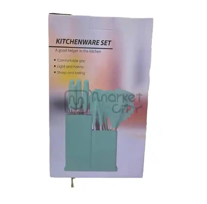 Utensilios 19 Pcs Con Tabla